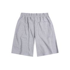 These Melange Grey shorts feature a wide fit for superior comfort and optimal freedom of movement. They are distinguished by large institutional eyelets and a thick drawstring, emphasizing their contemporary style and sturdiness. An embroidered patch with the "CR03" logo is placed on the left side, adding a subtle yet distinctive detail without overwhelming the garment's aesthetics. Made entirely of cotton and produced in Italy, these shorts are synonymous with quality craftsmanship, promising d