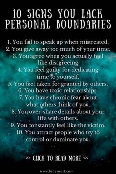 Are you in a toxic or codependent relationship? Personal boundaries are the mental, emotional, and physical walls we create to protect ourselves from being used, manipulated, or violated by others. via @LonerWolf Setting Boundaries Quotes, Save Marriage, Marriage Spells, Boundaries Quotes, Content Inspiration, Codependency Relationships, Personal Boundaries, Couple Questions, Healthy Boundaries