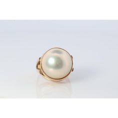 Genuine Tasaki ring  14k Yellow Gold with Mabe Pearl Solitaire.  Real Mabe pearl.   Details: Size 5 6.6grams total 15mm High Quality Mabe Pearl. Pearl White Timeless Ring For Formal Occasions, Formal Yellow Gold Pearl Ring With High Luster, Timeless Pearl Drop Rings For Formal Occasions, Formal High Luster Yellow Gold Pearl Ring, Pear-shaped Solitaire Ring For Formal Occasions, Formal Akoya Pearl Round Rings, Formal Round Akoya Pearl Rings, Elegant Akoya Pearl Oval Rings, Formal Akoya Pearl Drop Rings