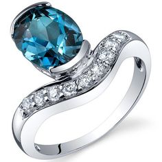 London Blue Topaz Ring Sterling Silver Oval 2 cts SR10128 top Blue Topaz Ring Sterling Silver, Channel Ring, Jewelry Questions, Swiss Blue Topaz Ring, London Blue Topaz Ring, Sterling Silver Engagement Rings, Silver Engagement Rings, Swiss Blue Topaz, Classic Ring