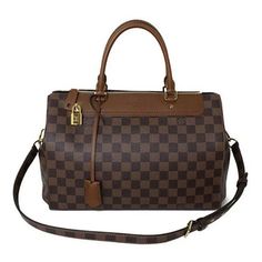 ® Description: The Greenwich in Damier Ebene canvas combines style and functionality. Its leather trim and golden-finish hardware exude subtle elegance. With a well-organized interior, it can be shoulder or cross-shoulder carried. Size: 13.8 x 9.1 x 6.3 inches / 35cm x 23cm x 16cm (Length x Height x Width) Detailed Features: – Adjustable, removable shoulder strap in leather – Leather trim – Golden-finish hardware – Microfiber lining – Secure zipped closure with padlock All photos are of actual i Louis Bag, Subtle Elegance, Damier Ebene, Best Bags, Small Rings, Lv Bag, Leather Trim, Paper Shopping Bag, Leather Trims