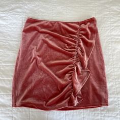 Nwot A&F Online Exclusive Ruffle Velvet Mini Skirt Party-Ready Mini Skirt In A Soft Velvet Fabric With Ruffle Detail On Front Straight Hem. 91% Polyester, 9% Elastane Mini Skirt Party, Velvet Mini Skirt, Soft Velvet, Velvet Fabric, Abercrombie Fitch, Mini Skirt, Womens Skirt, Mini Skirts, Velvet