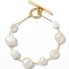 Iperla Bracelet From Cult Gaia Color Pearl One Size New * The Perla Bracelet Exudes An Air Of Mystical Embellishment. With Its Subtle Gold Hardware, Stunning Pearls, And Intricate Silhouette, Perla Knows That Good Design Is Not Over Designed. This Bracelet Is A Reimagined Classic, A Piece Meant To Become An Heirloom Favorite For Years To Come. Composition And Care Body: 100% Zinc Trim: 100% Freshwater Pearls Modern White Pearl Bracelets, Luxury White Jewelry With Oyster Bracelet, Modern White Pearl Bracelet For Gift, Modern White Pearl Chain Bracelets, Luxury White Oyster Bracelet Jewelry, Modern White Pearl Chain Bracelet, White Beaded Bracelets With Oyster Style For Formal Occasions, White Beaded Oyster Bracelets For Formal Occasions, White Beaded Oyster Bracelet For Formal Occasions