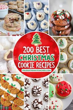 Delicious Christmas cookie recipes, including no-bake, decorated sugar, thumbprint, snowball, shortbread, crinkle, and chocolate chip cookies, perfect for holiday baking and parties. Cookies Crinkle, Decorated Christmas Cookies, Christmas Cookie Recipes Holiday, Christmas Baking Cookies, Best Christmas Cookie Recipe, Delicious Christmas Cookies, Christmas Cookie Recipes, Cake Mix Cookie Recipes, Christmas Food Gifts