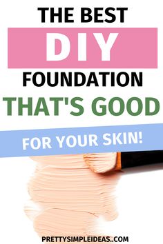 The best DIY foundation that's actually good for your skin! Love makeup but not the chemicals? Try this easy DIY Liquid foundation recipe that's good for your skin! #diy #skincare #skincaretips Diy Natural Foundation, How To Make Your Own Foundation, Diy Liquid Foundation Recipes, Diy Cream Foundation, Diy Liquid Foundation, Diy Foundation Liquid Homemade, Diy Foundation Cream, Diy Bb Cream