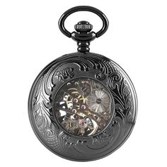 ❗ Steampunk Styler Exclusivity❗ Be more elegant & better respected ✨ Wear a unique designed pocket watch 💎 Inner face includes black accents and numbering Perfect gift to offer to your loved one 🎁 Free Shipping & 100% Money-Back Guarantee Limited quantity, first come, first served ⏳ Find the mystical Black Skeleton Steampunk Pocket Watch. A sublime pocket watch with pearly black reflections that gives a steampunk style without hooks. Product Features 📝 Material: stainless steel, more than 10. Black Steampunk Watch With Skeleton Dial, Black Steampunk Watch As Gift, Black Steampunk Watch As A Gift, Steampunk Black Watch As Gift, Steampunk Black Watch As A Gift, Steampunk Black Watch For Gift, Vintage Black Watch With Skeleton Dial, Black Vintage Stainless Steel Pocket Watch, Vintage Black Stainless Steel Pocket Watch