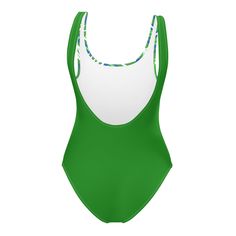 South Shore International College Prep Swimsuit | Bodysuit | South Shore Tars This one-piece swimsuit for all figures will bring out your best features. Enjoy the smooth fabric and the flattering design, and show it off by the sea or pool! • 82% Polyester, 18% Spandex • Fabric weight: 6.78 oz/yd² (230 g/m²), weight may vary by 5% • Chlorine-resistant fabric • Cheeky fit with a scoop neckline and a low scoop back • Zig-zag stitching • Double-layer front • Four-way stretch material stretches and r Stretch Sleeveless Swimwear For Diving, Sleeveless Swimwear For Diving In Summer, Beachwear Leotard For Swimming At Beach Season, Beachwear Leotard For Swimming, Green Beachwear Swimwear With Lined Body, Green Lined Beachwear Swimwear, Green Stretch Bodysuit For The Beach, Green Stretch Bodysuit For Beach, Fitted Green Swim Dress