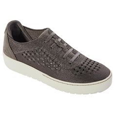 Jambu Lilac Leather Casual Sneaker Take your style to the next level with this casual, vulcanized sneaker. A lace-up look gives this slip-on style a classic feel while non-slip traction outsoles keep you moving with confidence and the relax foam insoles keep you comfortable.  Good to Know  •Jambu & Co is authorized to use the American Podiatric Medical Association (APMA) Seal of Acceptance Gray Low-top Sneakers With Perforated Toe Box, Gray Lace-up Sneakers With Perforations, Gray Synthetic Sneakers With Laces, Gray Lace-up Sneakers With Textured Sole, Gray High-top Slip-on Sneakers With Rubber Sole, Gray Low-top Slip-on Sneakers With Rubber Sole, Gray Slip-on Low-top Sneakers, Gray Synthetic Sneakers With Elastic Laces, Comfortable Gray Sneakers With Textured Sole