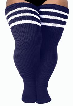 PRICES MAY VARY. Designed for European Plus Sizes: Say goodbye to Asian sizes thigh highs, our thigh high socks plus size are everything you and those beautiful legs ever needed! Heel to Top Length is about 35'', and the stretched length is up to amazing 42'', The width is about 7", and the stretched width is up to amazing 39". Recommended: Designed for upper thighs that measure 25 inches or larger, if not I think these plus size thigh high socks will be too big for you. Coming with Adjustable T Sporty Stretch Knee-high Legwear, Sporty Knee-high Socks For Winter Sports, Fitted Sporty Knee-high Socks For Winter, Sporty Fitted Knee-high Socks For Winter, Sporty Stretch Stockings, Sporty Stretch Knee-high Socks For Winter, Thigh Belts, Plus Size Thigh High Socks, Plus Size Thigh High