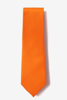 Orange Ties Orange Dream, Dress Up Day, Boys Ties, Orange Tie, Orange You Glad, Orange Crush, School Colors, Silk Ties, Silk