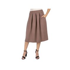 Flowy and flirty, this women's solid pleated midi skirt from 24Seven Comfort Apparel is the perfect addition to any wardrobe! Flowy and flirty, this women's solid pleated midi skirt from 24Seven Comfort Apparel is the perfect addition to any wardrobe!Click on this WOMEN'S GUIDE to find the perfect fit and more! Pleated hem Pull-on design Jersey construction 2 pockets UnlinedFIT & SIZING 26 3/4-in. length from shoulder to hem High-rise elastic waistband A-line silhouetteFABRIC & CARE Polyester, s Casual A-line Pleated Maxi Skirt, Spring A-line Maxi Skirt With Pleated Hem, Flowy A-line Pleated Skirt With Pockets, Relaxed A-line Pleated Skirt With Pockets, Casual A-line Pleated Skirt For Work, Spring Midi Length Pleated Skirt, Chic Midi-length Maxi Skirt With Pleated Hem, Chic Midi-length Pleated Maxi Skirt, Flowy Skirt With Pleated Hem