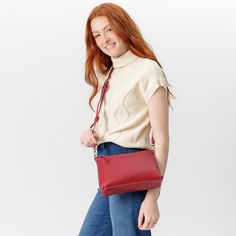 No coupon needed! The maximum discount has already been applied to all items in the Almost Perfect Sale section. Pretty, practical, and petite - these are Poppy’s superpowers. Equipped with a larger outer pocket and a phone-sized inner pocket. Slim profile fits snug against your body. Zip it up & wear it as a purse or sling it crossbody for a look that's all your own! No two PLG bags are alike! Please note: it is normal for all of our products, including Premium items, to have unique variations Portland Leather Goods, Tanning Oil, Almost Perfect, Leather Pulls, Leather Goods, Super Powers, Full Grain Leather, Pebbled Leather, Tan Leather