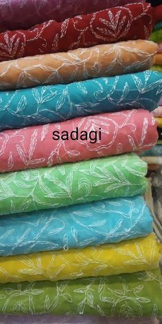 Chikankari Tepchi chikan saree 5.5 metre .90 metre blouse Fabric : Georgette Colour: Variation Work : Tepchi Work blouse :90 metre Saree : 5.5 metre Lucknowi Chikankari New Georgette Tepchi chikan saree metre blouse Ethnic Party Wear Georgette saree Ethnic Wear Beautiful Hand Emboroider Beautiful sari for girls And Women party Wear Chikan Saree, Lucknowi Chikankari, Ethnic Looks, Georgette Saree, Work Sarees, Women Party, Thread Work, Georgette Sarees, Boho Look