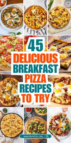 Breakfast pizza combines two of the best things: the comfort of pizza and the satisfying flavors of a morning meal. From cheesy, egg-topped delights to healthier variations with fresh veggies and lean proteins, breakfast pizzas can be customized to suit any taste. They’re the perfect way to start the day, whether you're feeding a crowd or enjoying a cozy breakfast at home. In this collection of 45+ breakfast pizza recipes, you’ll find a variety of options, from traditional takes with bacon and eggs to innovative creations that use everything from avocado to smoked salmon. These recipes will make your mornings deliciously memorable. The Best Breakfast Pizza, Deep Dish Breakfast Pizza, Breakfast Pizza Ideas, Breakfast Pizza Recipes, Easy Breakfast Pizza, Brunch Favorites, Egg Pizza Breakfast, Breakfast Pizzas, Salmon Breakfast