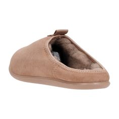 Step into comfort with the Ecco Easy Women's Warm-Lined Slippers in a chic light brown. Designed for stylish young adults, these slippers offer both a fashionable aesthetic and unbeatable warmth. Crafted with a durable construction and a cozy lining, they are perfect for keeping your feet snug during cool days. Ideal for indoor use or quick outdoor trips, these slippers blend functionality with a contemporary look, ensuring you stay comfy and stylish at all times. Comfortable Beige Slip-ons With Cushioned Footbed, Brown Slip-ons With Textured Footbed And Flat Heel, Comfortable Slip-on Suede Slippers, Beige Synthetic Slippers With Removable Insole, Beige Synthetic Slippers With Cushioned Footbed, Beige Synthetic Slip-on Slippers, Soft Beige Slip-on Slippers, Comfortable Brown Closed Toe Slip-ons, Brown Suede Indoor Slippers