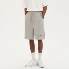 Our Casual Unisex Sweat Shorts offers durability and comfort with heavyweight 100% combed cotton and a French Terry interior. These oversized shorts feature an elastic waistband with a drawstring, side and rear pockets, and a pre-shrunk, reactive-dyed fabric for lasting color. Elastic waistband with drawstring Side and rear pockets Oversized fit, falls above the knee 100% combed cotton French Terry interior Fabric weight: 370g/m² Care InstructionsWash inside out in cold water. Hang dry. Avoid bl Oversized Shorts, Aesthetic Sense, Raglan Hoodie, Streetwear Accessories, Interior Fabric, Sweat Shorts, Dyed Fabric, Hoodie Top, Zip Sweatshirt