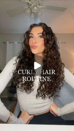 How To Take Care Of Long Curly Hair, Ashley Curly Hair, Ashley Lamarca Curly Hair Routine, Curly Hair Routine On Straight Hair, Curly Refresh Routine, Ashley Lamarca Haircut, Ashley Lamarca Hair, What Products To Use For Curly Hair, 2a Curly Hair Haircuts