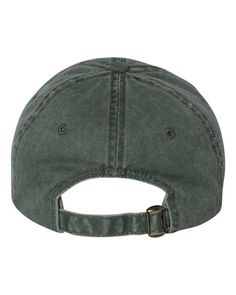 Pigment-Dyed Cap - FOREST - ADJUSTABLE | Sportsman Men's Pigment-Dyed Cap in Forest Green Size Adjustable | Cotton Distressed Casual Baseball Cap For Sports, Casual Dad Hat For Outdoor Activities, Distressed Dad Hat For Outdoor, Casual Dad Hat With Flat Bill For Outdoor Activities, Casual Gray Hat For Sports Events, Casual Soft-washed Baseball Cap For Outdoor, Gray Cotton Sports Hat, Casual Six-panel Dad Hat For Outdoor Activities, Casual Baseball Cap For Sports Events