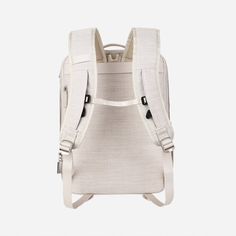 Siena II Daily Backpack - 34 Beige Nylon Backpack For Outdoor Activities, Functional Rectangular Backpack For Hiking, Functional Beige Backpack For Outdoor, Functional Beige Outdoor Backpack, Functional Adventure Backpack With Adjustable Strap, Outdoor Rectangular Backpack With Adjustable Straps, Rectangular Nylon Backpack For Hiking, Hiking Backpack With Adjustable Straps, Casual White Hiking Backpack