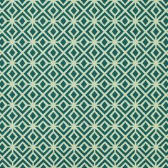 a green and white geometric pattern