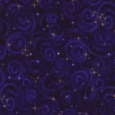 an image of stars and swirls in the night sky on a purple background photo