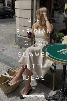 French Girl Summer Aesthetic, Outfit Ideas Paris Summer, How To Dress In Paris In Summer, Paris Looks Outfit Summer, 2025 Summer Fashion, London Summer Outfit Ideas, Trending Summer Outfits 2024, Paris Summer Outfits 2024, French Summer Style Parisian Chic