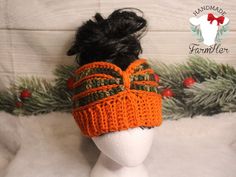 This warm crochet ear warmer is the perfect addition to a cool weather wardrobe. Whether raking leaves in the fall, shoveling snow in the winter, or just doing any outdoor activity it is perfectly compatible with your favorite up-do. This also makes a great gift for friends and family that live an active outdoor lifestyle in cooler weather.  This item is available in multiple colors to fit any wardrobe. Sized for the average adult head.  Care Instructions:  *Machine Washable (wash in lingerie bag for best results) *Tumble Dry low Crochet Pattern by Crazy4CrochetMomma Casual Yarn Headband For Winter, Winter Crochet Hat Headband, Casual Winter Yarn Headband, Adjustable Crochet Headband For Winter, Winter Crochet Headband, Raking Leaves, Shoveling Snow, Crochet Ear Warmer, Lingerie Bag