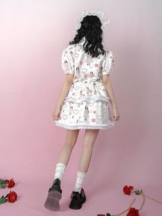 This price is for a skirt only.   	 		 			Size 			S 			M 		 		 			Full Length 			40 			42 		 		 			Waist 			60-70 			64-80 Fairy Kei Mini Skirt With Ruffles, White Fairy Kei Skirt For Spring, Fairy Kei Mini Skirt With Ruffles For Summer, Fairy Kei Ruffled Mini Skirt For Summer, Summer Fairy Kei Mini Skirt With Ruffles, White Mini Skirt In Fairy Kei Style, Fairy Kei White Mini Skirt, White Fairy Kei Mini Skirt, Fairy Kei Fitted Skirt With Ruffles