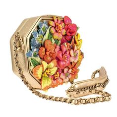 "Mary Frances Wild Blossom Embellished Floral Handbag Brand New With Tags Handcrafted 3-D beaded flowers in pops of bright colors make this handbag a stunning addition to any wardrobe. 7.5 x 2 x 6.5\" Strap Length End to End: 44\" Strap Drop: 18.5\" Non-removable padded-shoulder woven chain strap, magnet flap closure, inside slip pocket" Multicolor Spring Bags, Spring Embellished Rectangular Bag, Spring Multicolor Shoulder Bag With Floral Embroidery, Embellished Multicolor Summer Shoulder Bag, Spring Embellished Shoulder Bag, Embellished Multicolor Shoulder Bag For Summer, Spring Party Bag With Floral Embroidery, Spring Party Bags With Floral Embroidery, Spring Evening Embellished Shoulder Bag