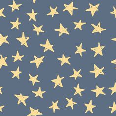 yellow stars on a blue background