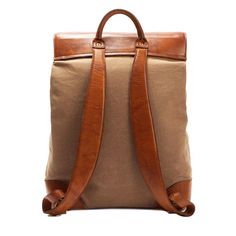 Heritage Waxed Canvas Steamer Backpack No. 2 Waxed Canvas Backpack, Canvas Leather Bag, Leather Duffle Bag, Rucksack Backpack, Leather Duffle, Wells Fargo, Antique Brass Hardware, Leather Briefcase, Canvas Backpack