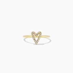 Open Heart Ring – Uncommon James Everyday Stackable Heart Ring, Stackable Everyday Heart Ring, Gold Heart-shaped Stackable Midi Rings, Gold Stackable Heart Midi Rings, Dainty Gold Band, Glow Ring, Uncommon James, Open Heart Ring, Open Heart Necklace