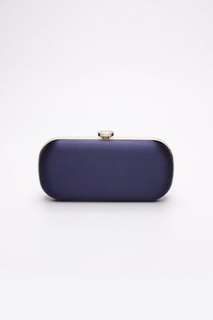 Navy Blue Satin Bella Clutch Navy Blue Clutch, England Coast, Navy Clutch, Navy Purse, Italian Handbags, Beautiful Wardrobe, Evening Clutches, Wedding Handbag, Custom Handbags