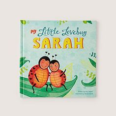 a children's book with two little ladybugs hugging each other