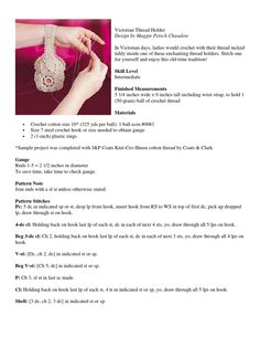 the instructions for how to crochet bracelets and necklaces with pictures on them