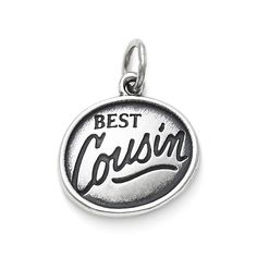 "Best Cousin" Charm #JamesAvery James Avery Bracelet, James Avery Charms, Best Cousin, James Avery Jewelry, Sterling Silver Charms, James Avery, Jewelry Lookbook, Initial Jewelry, Silver Gifts