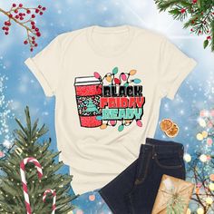 Black Friday Ready Shirt, Christmas Black Friday Shirt, Black Friday Sale Shirt, Black Friday Crew Tee, Black Friday Squad Tee, Christmas Sale Exciting Tshits for babies Black Friday Gifts, Black Winter Holiday T-shirt, Black Crew Neck Christmas T-shirt, Black Crew Neck T-shirt For Holidays, Black Holiday Shirt, Black Shirt With Graphic Print For Holiday, Black Graphic Print Shirt For Holiday, Black Short Sleeve T-shirt For Winter, Black Christmas T-shirt With Short Sleeves