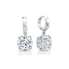 White Gold 14K Ladies Dangle Earrings Diamonds 3.00 Carats F Vs1 Vs1 Diamond, Platinum Earrings, Oval Diamond Engagement, Oval Diamond Engagement Ring, Diamond Dangle Earrings, Ladies Diamond Rings, White Gold Diamond Rings, Halo Diamond Engagement Ring, Gold Earrings Dangle