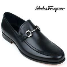 100% Authentic As Always. New With Box. Size 7 1/2 Eee Absolutely Stunning Black Calf Leather With Logo Buckle At Front Of The Loafers/ Dress Shoes. Classic Look. Priced To Sell. Will Consider Any Reasonable Offers. Will Ship Same Or Next Day. Elegant Formal Monk Strap Shoes With Moc Toe, Luxury Slip-on Formal Moccasins, Classic Silver Loafers For Formal Occasions, Classic Silver Loafers For Formal Wear, Luxury Formal Moc Toe Moccasins, Luxury Formal Moccasins With Rubber Sole, Luxury Silver Loafers For Formal Occasions, Classic Silver Loafers For Galas, Classic Silver Loafers For Business