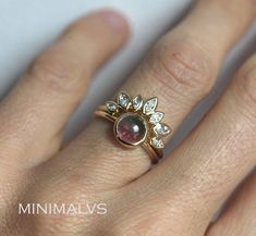 Diamond Tiara Ring, Diamond Crown Ring – Capucinne Safire Ring, White Topaz Engagement Ring, Diamond Crown Ring, Ring Set Engagement, Watermelon Tourmaline Ring, Twig Engagement Ring, Tiara Ring, Marquise Diamond Ring, Oval Diamond Ring