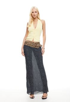 THE OUTFITS ARE ENDLESS WITH THE ENDLESS MAXI. Endless Maxi Skirt Features: ITEM RUNS TRUE TO SIZE Low rise Invisible side zip Sheer - recommend nude under garments 100% POLYESTER Model wears size S and is 178cm Under Garments, Birthday Suit, Only Girl, Women's Skirts, Center Stage, The Endless, Side Zip, Low Rise, Maxi Skirt