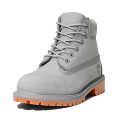 PRICES MAY VARY. Premium Timberland leather upper We are a member of the Leather Working Group Lace-up style 200 grams of PrimaLoft insulation Padded collar Timberland Premium, Waterproof Boots, Big Kid, Up Styles, Leather Working, Full Grain Leather, Big Kids, Fashion Boots, Special Features