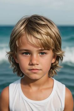 40 Stylish Boys Summer Haircuts Long Toddler Boy Hair Styles, Toddler Boys Long Haircut, Boys Floppy Haircut, Straight Boys Hair, Boys Surfer Hair, Boys Hairstyle Long, Toddler Long Haircut, Long Hair Boys Haircut, Straight Hair Boys Haircuts