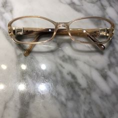 Selling Fendi Prescription Eyeglass Frames. I'm Selling These Just For The Frames There Is No Prescription Put In Them Yet So The Frames Are In New Condition. They Cannot Be Worn Without The New Lenses Because Fendi It's Written Across The Front Of Them (That's Not A Sticker On The Glass). I Don't Have The Original Fendi Case However I Will Send Another Case When I Ship Them $100 Fendi Accessories, Prescription Eyeglasses, The Glass, Glasses Accessories, Eyeglasses Frames, Cat Eye Glass, The Original, Lenses, Fendi