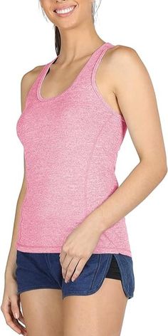 icyzone Damen Sporttop Yoga Tank Top Ringerrücken Oberteil Laufen Fitness Funktions Shirt, 3er Pack Women Gym Outfits, Summer Workout Outfits, Fitness Tank Top, Fitness Wear Women, Fitness Wear Outfits, Workout Tops For Women, Exercise Gym, Gym Clothes Women, Tank Top For Women