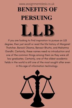 the benefits of persuing lib