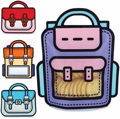 PRICES MAY VARY. SIZES: The small backpack is 7” x 8.25” and the Large is 9.5” x 11”. The small purse is 8” x 7.5” and the Large is 10.25" x 9.5”. Choose the best size for your needs! BUNDLES: Bulk options come in 20, 50, or 100 packs. Perfect for small or large parties of any occasion! Accessories are not included. DESIGN: 4 fun containers as a backpack or bag in red, blue, orange, holographic, pink, and purple. Zip lock seal to close the pouch making it smell proof and waterproof. Wide bottom Party Favor Gifts, Candy Food, Favor Gifts, Bags For Kids, Purple Backpack, Food Snacks, Coloring Markers, Blind Bags, Favor Bag