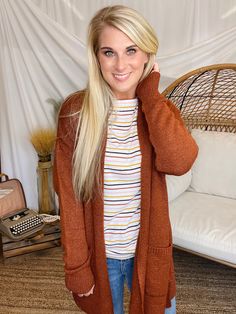 Cozy Chic Cardigan - The Sassy Owl Boutique Cardigan Ideas, Casual Evening Wear, Chic Cardigan, Practically Perfect, Crochet Clothing, Cozy Chic, Pinterest Closet, Casual Fall Outfits, It's Fall