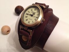 Retro Leather Wrap Oval Watch Antique Bronze Leather Bracelet Watch Wrist Leather Watch Vintage Leat Vintage Watches With Bracelet Strap For Everyday Use, Vintage Brown Watch With Rectangular Dial, Vintage Brown Watch Accessories With Rectangular Dial, Vintage Brown Leather Strap Watch Accessories, Vintage Watch Accessories With Bracelet Strap For Everyday Use, Vintage Handmade Adjustable Watch Accessories, Gold Vintage Leather Bracelet, Vintage Watch Bracelet Strap As Gift, Vintage Watch Accessories With Bracelet Strap For Gift