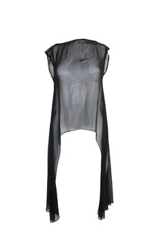 This sheer sleeveless cape is unique and beautiful. It can be worn over a bikini or bathing suit. Recycled by Meskita My Closet. Size: S, M Salt Murphy, Hades Costume, Shade Clothing, Recycle Fashion, Japan Fits, Dream Wishlist, Dark Future, Dark Wear, Organza Top